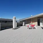Colorful Attic With Terrace-beahost Apartman